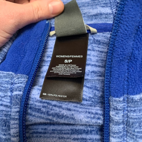 North Face Fleece Zip Up EUC - Picture 4 of 5